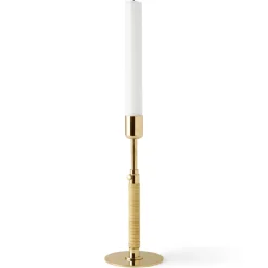 Candelabro Duca, latón brillante