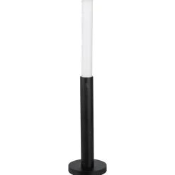 Candelabro Ernst madera negra, 20 cm