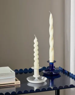 Candelabro Flare, White