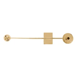 Candelabro Interconnect 70 cm, Polerad latón