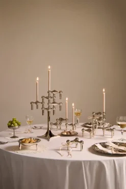 Candelabro Nagel, cromo
