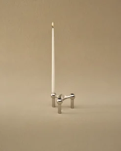 Candelabro Nagel, cromo