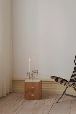 Candelabro Nagel, cromo