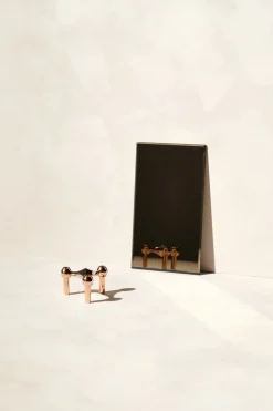 Candelabro Nagel, oro rosa
