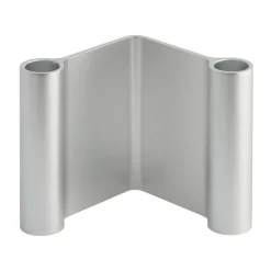 Candelabro Pair 11 cm, Aluminio