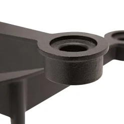 Candelabro Spin mini, Negro