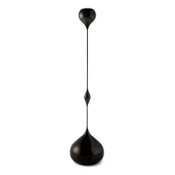 Candelabro Tender bajo, negro