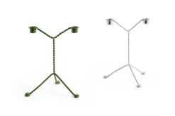 Candelabro Wire, Mirror