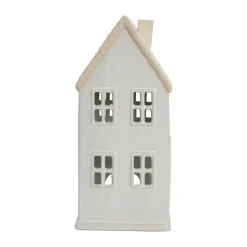 Casa decorativa Hollia 29 cm, White