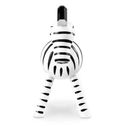 Cebra de madera, negro-blanco