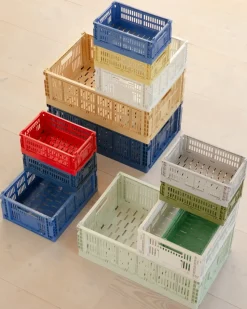 Cesta Colour Crate S 17x26,5 cm, Electric blue