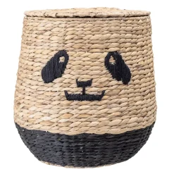 Cesta con tapa Bloomingville, Panda