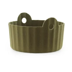 Cesta de almacenamiento Colu Basket Ø44 cm, Oliva