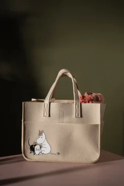 Cesta de almacenamiento Mumin pets 25x40 cm, Beige