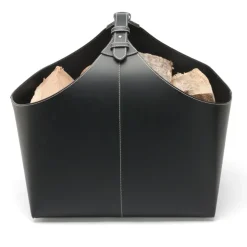 Cesta de leña Ørskov, negro