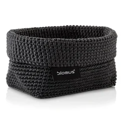 Cesta textil Tela M 10x15 cm, Anthracite