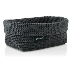 Cesta textil TelaL 12x20 cm, Anthracite