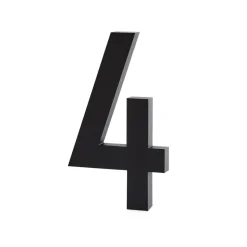 Cifra de aluminio Design Letters 50 mm, 4