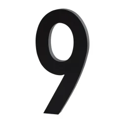 Cifra Design Letters aluminio 100 mm, 9