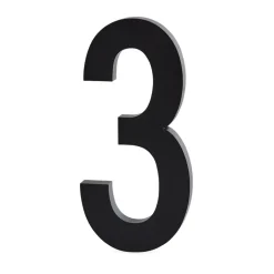 Cifra Design Letters aluminio 100 mm, 3