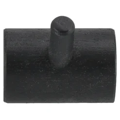Colgador de 1 gancho Allsarp, Abedul pintado negro