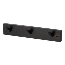 Colgador de 3 ganchos Ernst, negro