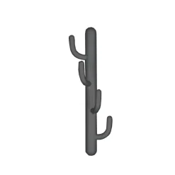 Colgador de pared Ava, Gris