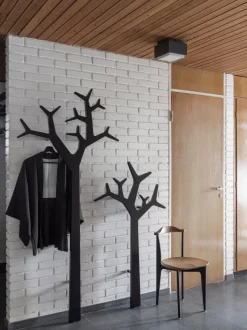 Colgador de pared Tree 194 cm, blanco