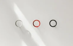Colgador Loop medium Ø7,8 cm, Black