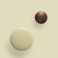 Colgador metal The Dots 2,7 cm, Umber