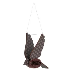Colgante de navidad Sagalin Bird Ornament, Brown