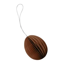 Colgante de pascua Ovoid papel 7 cm, Terracotta