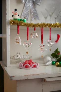 Colgante navideño Holmegaard Christmas pájaro del año, 2025