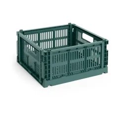 Colour Crate M Square 29,5x29,5 cm, Dark green