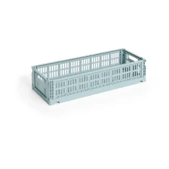 Colour Crate Mini Oblong 13x34,5 cm, Dusty blue
