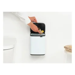 Cubo de basura Bo 4 L, Blanco