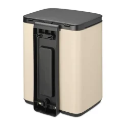 Cubo de basura Bo 7 L, Soft Beige