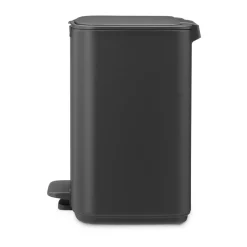 Cubo de basura con pedal Bo 7 L, Mineral Infinite Grey