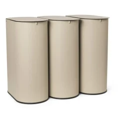 Cubo de basura Enkel medium, Cashmere
