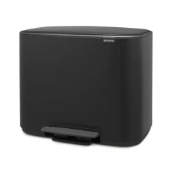 Cubo de pedal Bo 36L, negro mate