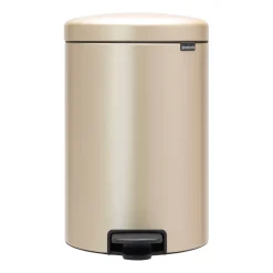 Cubo de pedal newIcon 20L, Metallic Gold