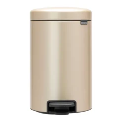 Cubo de pedal newIcon 12L, Metallic Gold