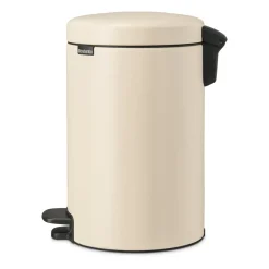 Cubo de pedal newIcon 12L, Soft beige