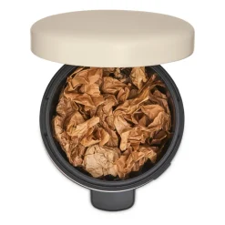 Cubo de pedal newIcon 12L, Soft beige