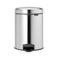 Cubo pedal newIcon 5L, Brilliant steel