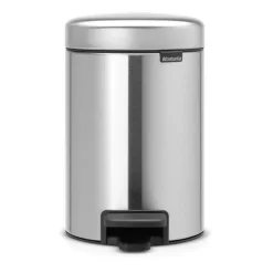 Cubo pedal newIcon 3L, Matt steel fingerprint proof