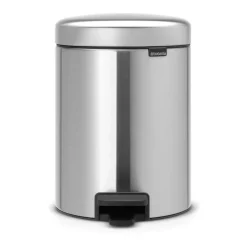 Cubo pedal newIcon 5L, Matt steel fingerprint proof