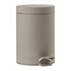 Cubo pedal Solo 3 L, Taupe