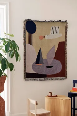 Decoración de pared Bird, 80x110 cm