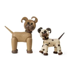 Decoración perro Joy 11 cm, Arce